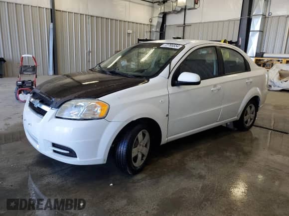 2007 Chevrolet Aveo LS с VIN KL1TD56687B102033, выставлен на аукционе Copart как лот 72785554 с пробегом 154 410 миль миль и Чистый • Clean title. История ставок и продаж доступна на DreamBid. Изображение 1.