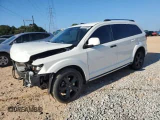 2018 Dodge Journey Crossroad with VIN 3C4PDDGG2JT449911, listed as a Copart auction lot 80425555 with 132,437 mi miles and Salvage title. Bid and sale history available at DreamBid. Image 1.