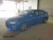 2017 Hyundai Ioniq Blue z VIN KMHC65LC2HU056486, wystawiony jako Copart lot #80168395 z przebiegiem 132 495 mil mil oraz Szkoda całkowita • Salvage title. Historia ofert i sprzedaży dostępna na DreamBid. Obrazek 1.