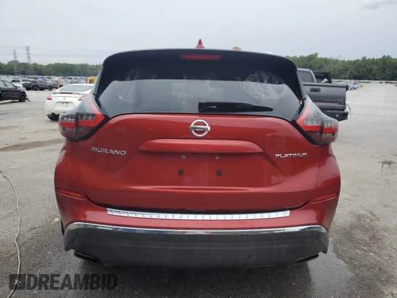 2019 Nissan Murano SV с VIN 5N1AZ2MJ4KN125545, выставлен на аукционе Copart как лот 70687075 с пробегом 86 109 миль миль и Списание • Salvage title. История ставок и продаж доступна на DreamBid. Изображение 6.
