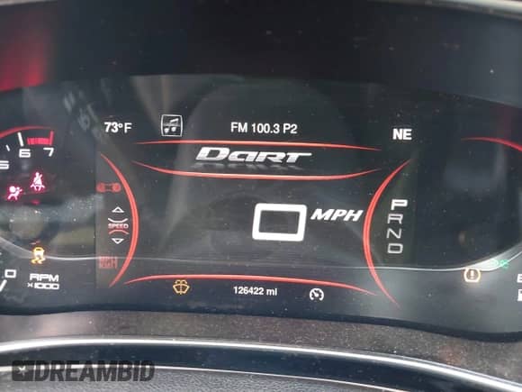 2015 Dodge Dart Limited with VIN 1C3CDFCB4FD330778, listed as a IAAI auction lot 43500908 with 126,422 mi miles and . Bid and sale history available at DreamBid. Image 7.