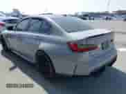 2025 BMW M3 Competition xDrive with VIN WBS33HJ09SFU20723, listed as a IAAI auction lot 41998784 with 3,927 mi miles and . Bid and sale history available at DreamBid. Image 3.