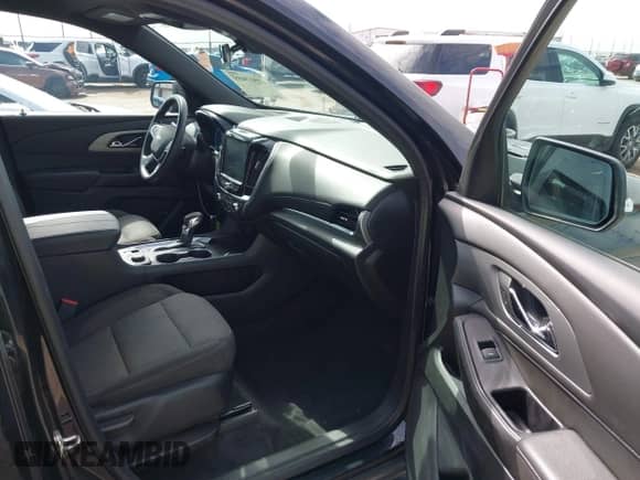 2023 Chevrolet Traverse LT Cloth with VIN 1GNERGKW1PJ122402, listed as a IAAI auction lot 42517059 with 37,087 mi miles and . Bid and sale history available at DreamBid. Image 5.