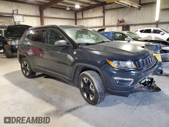 2018 Jeep Compass Trailhawk с VIN 3C4NJDDB7JT367035, выставлен на аукционе Copart как лот 84026795 с пробегом 74 490 миль миль и Списание • Salvage title. История ставок и продаж доступна на DreamBid. Изображение 4.