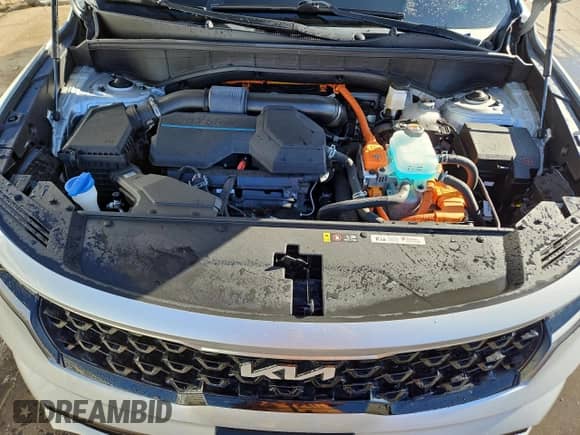 2022 Kia Sorento SX with VIN KNDRJDLH8N5077982, listed as a Copart auction lot 53263605 with 43,488 mi miles and Salvage title. Bid and sale history available at DreamBid. Image 12.