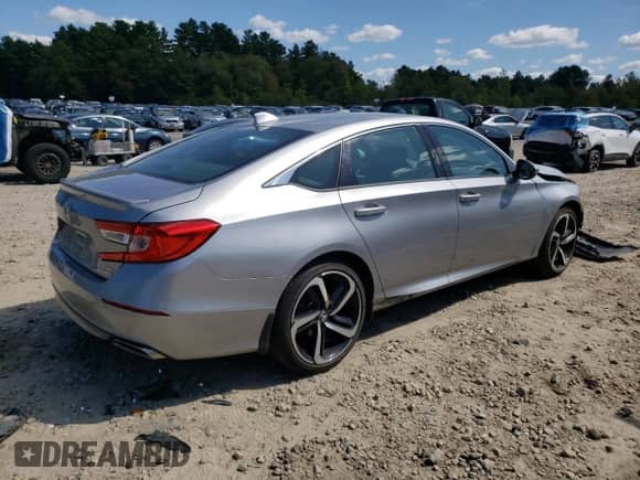 2020 Honda Accord Sport z VIN 1HGCV2F3XLA030330, wystawiony jako Copart lot #70506285 z przebiegiem 55 416 mil mil oraz Szkoda całkowita • Salvage title. Historia ofert i sprzedaży dostępna na DreamBid. Obrazek 3.