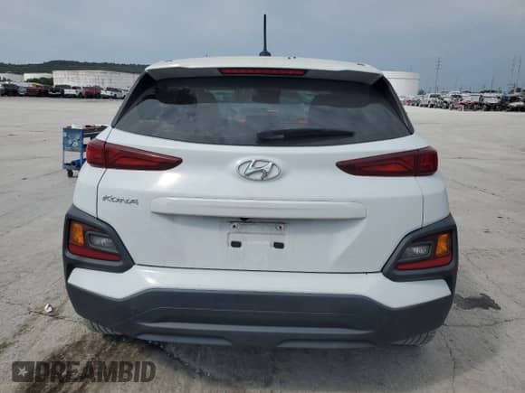 2020 Hyundai Kona SE with VIN KM8K12AA8LU407632, listed as a Copart auction lot 71706945 with 93,796 mi miles and Salvage title. Bid and sale history available at DreamBid. Image 6.