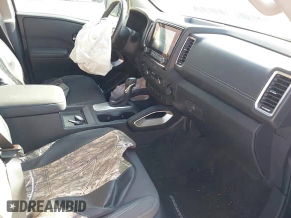 2023 Nissan Frontier S with VIN 1N6ED1EK2PN600197, listed as a IAAI auction lot 43227528 with 40,667 mi miles and . Bid and sale history available at DreamBid. Image 5.