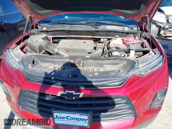 2020 Chevrolet Blazer LT с VIN 3GNKBCR45LS632068, выставлен на аукционе IAAI как лот 42362233 с пробегом 54 470 миль миль и . История ставок и продаж доступна на DreamBid. Изображение 10.