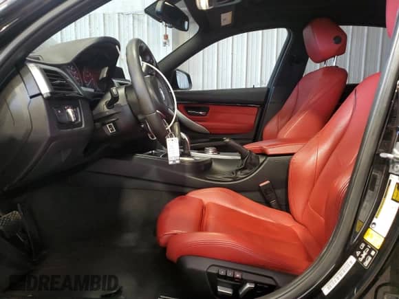 2017 BMW 3 Series 340i xDrive with VIN WBA8B7G51HNU37363, listed as a Copart auction lot 83963735 with 117,100 mi miles and Salvage title. Bid and sale history available at DreamBid. Image 7.