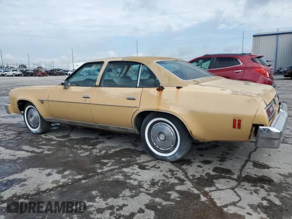 1976 Chevrolet Malibu с VIN 1D29Q6R434861, выставлен на аукционе Copart как лот 68727855 с пробегом 91 637 миль миль и Чистый • Clean title. История ставок и продаж доступна на DreamBid. Изображение 2.