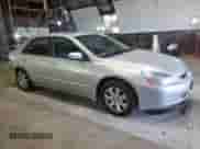 2005 Honda Accord EX-L with VIN 1HGCM66825A002577, listed as a Copart auction lot 87376725 with 193,519 mi miles and Salvage title. Bid and sale history available at DreamBid. Image 4.