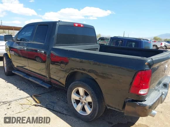 2015 Ram 1500 Express with VIN 1C6RR6FT7FS654662, listed as a IAAI auction lot 40817914 with 108,369 mi miles and . Bid and sale history available at DreamBid. Image 3.