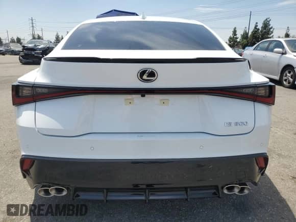 2024 Lexus IS 500 F Sport Performance z VIN JTHAP1D29R5006055, wystawiony jako Copart lot #66456854 z przebiegiem 1 341 mil mil oraz Szkoda całkowita • Salvage title. Historia ofert i sprzedaży dostępna na DreamBid. Obrazek 6.