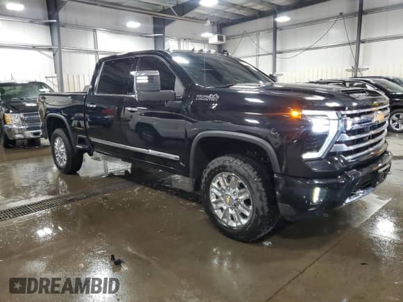 2024 Chevrolet Silverado 3500HD High Country с VIN 2GC4YVEY8R1122399, выставлен на аукционе Copart как лот 69914985 с пробегом 58 929 миль миль и Списание • Salvage title. История ставок и продаж доступна на DreamBid. Изображение 4.