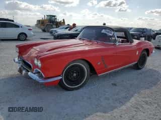 1962 Chevrolet Corvette с VIN 20867S102312, выставлен на аукционе Copart как лот 77646034 с пробегом Не указан миль и Списание • Salvage title. История ставок и продаж доступна на DreamBid. Изображение 1.