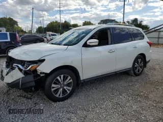 2017 Nissan Pathfinder Platinum с VIN 5N1DR2MM3HC642430, выставлен на аукционе Copart как лот 70287215 с пробегом 133 061 миль миль и Списание • Salvage title. История ставок и продаж доступна на DreamBid. Изображение 1.