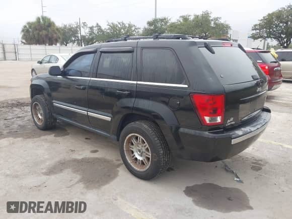2006 Jeep Grand Cherokee Limited with VIN 1J4HS58N66C182816, listed as a IAAI auction lot 43508950 with Not provided miles and . Bid and sale history available at DreamBid. Image 3.
