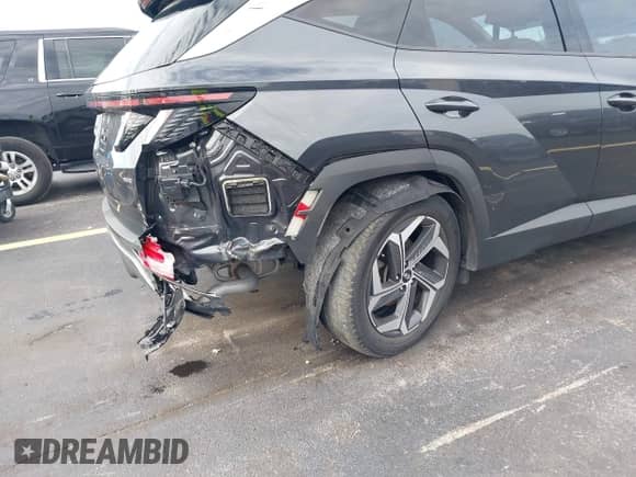 2023 Hyundai Tucson Limited with VIN 5NMJECAE7PH175731, listed as a IAAI auction lot 43091616 with 21,424 mi miles and . Bid and sale history available at DreamBid. Image 19.