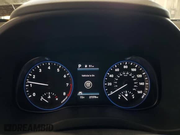 2020 Hyundai Kona Limited с VIN KM8K3CA57LU445999, выставлен на аукционе Copart как лот 71860365 с пробегом 27 378 миль миль и Списание • Salvage title. История ставок и продаж доступна на DreamBid. Изображение 9.