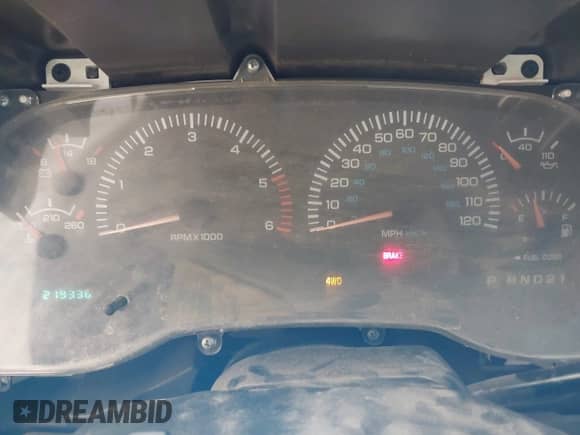 2000 Dodge 2500 with VIN 3B7KF23Z1YG140708, listed as a IAAI auction lot 42725174 with 219,336 mi miles and . Bid and sale history available at DreamBid. Image 7.