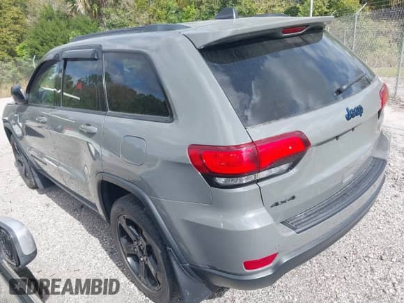 2019 Jeep Grand Cherokee Altitude with VIN 1C4RJFAG6KC655333, listed as a IAAI auction lot 41497883 with 82,417 mi miles and . Bid and sale history available at DreamBid. Image 3.