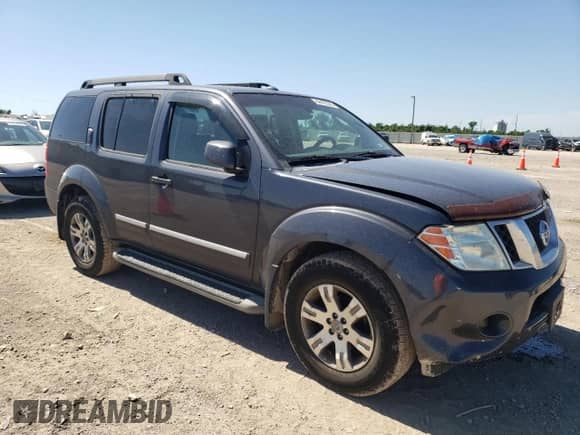 2011 Nissan Pathfinder S with VIN 5N1AR1NN0BC610479, listed as a Copart auction lot 56422505 with 165,116 mi miles and Salvage title. Bid and sale history available at DreamBid. Image 4.
