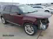 2018 Ford Explorer Limited z VIN 1FM5K7F84JGB26601, wystawiony jako IAAI lot #43070485 z przebiegiem 92 589 mil mil oraz . Historia ofert i sprzedaży dostępna na DreamBid. Obrazek 1.