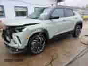 2024 Chevrolet TrailBlazer RS with VIN KL79MTSL6RB140265, listed as a Copart auction lot 54944655 with 7,694 mi miles and Salvage title. Bid and sale history available at DreamBid. Image 1.