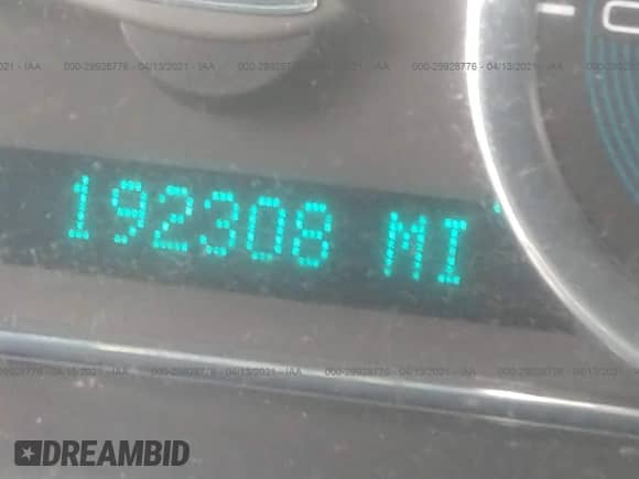 2011 Chevrolet HHR 1LT with VIN 3GNBABFW5BS525460, listed as a IAAI auction lot 29928776 with 192,308 mi miles and . Bid and sale history available at DreamBid. Image 7.