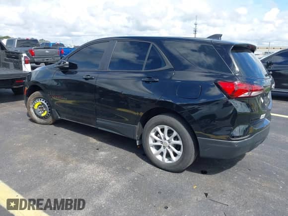 2024 Chevrolet Equinox LS z VIN 3GNAXHEG7RL121880, wystawiony jako IAAI lot #43217184 z przebiegiem 31 000 mil mil oraz . Historia ofert i sprzedaży dostępna na DreamBid. Obrazek 3.