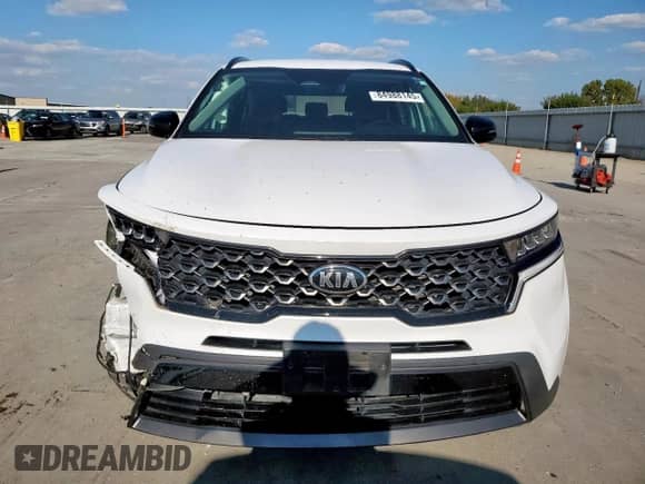 2021 Kia Sorento S with VIN 5XYRLDLC5MG004881, listed as a Copart auction lot 84988145 with 53,161 mi miles and Salvage title. Bid and sale history available at DreamBid. Image 5.
