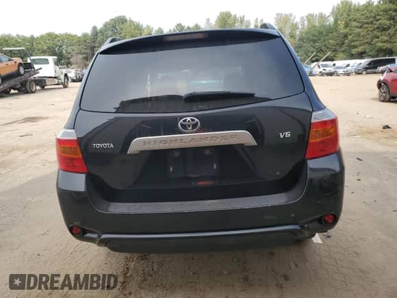 2008 Toyota Highlander z VIN JTEDS41A382059680, wystawiony jako Copart lot #81929915 z przebiegiem Nie podano mil oraz Szkoda całkowita • Salvage title. Historia ofert i sprzedaży dostępna na DreamBid. Obrazek 6.