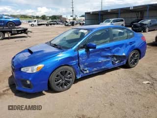 2021 Subaru WRX with VIN JF1VA1A60M9815253, listed as a Copart auction lot 64010605 with 61,865 mi miles and Salvage title. Bid and sale history available at DreamBid. Image 1.