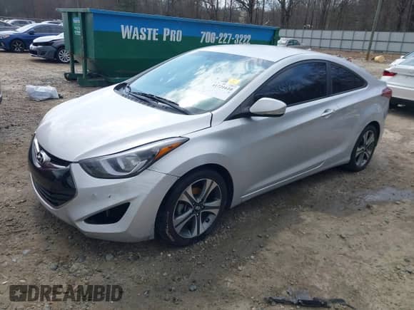 2014 Hyundai Elantra with VIN KMHDH6AH3EU026718, listed as a IAAI auction lot 41721610 with 109,338 mi miles and . Bid and sale history available at DreamBid. Image 18.