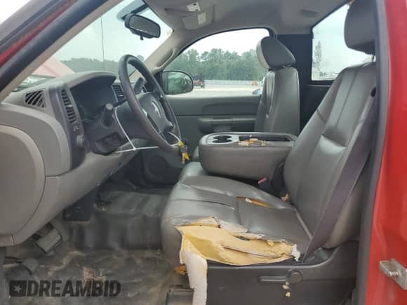 2007 Chevrolet Silverado 1500 Work Truck with VIN 1GCEC14C67Z532348, listed as a Copart auction lot 62417105 with 185,296 mi miles and Salvage title. Bid and sale history available at DreamBid. Image 7.