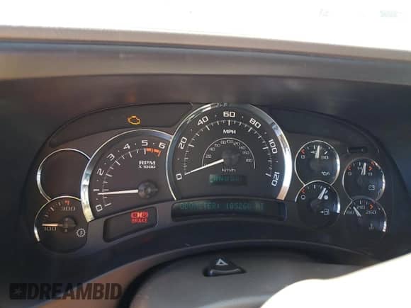 2005 Cadillac Escalade with VIN 1GYEC63N95R241219, listed as a Copart auction lot 72637724 with 105,268 mi miles and Salvage title. Bid and sale history available at DreamBid. Image 9.