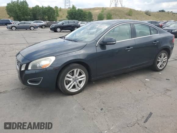 2012 Volvo S60 T6 with VIN YV1902FH8C2037106, listed as a Copart auction lot 66068305 with 148,216 mi miles and Salvage title. Bid and sale history available at DreamBid. Image 1.