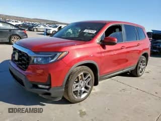 2022 Honda Passport EX-L with VIN 5FNYF7H53NB001890, listed as a Copart auction lot 47427425 with 70,374 mi miles and Salvage title. Bid and sale history available at DreamBid. Image 1.