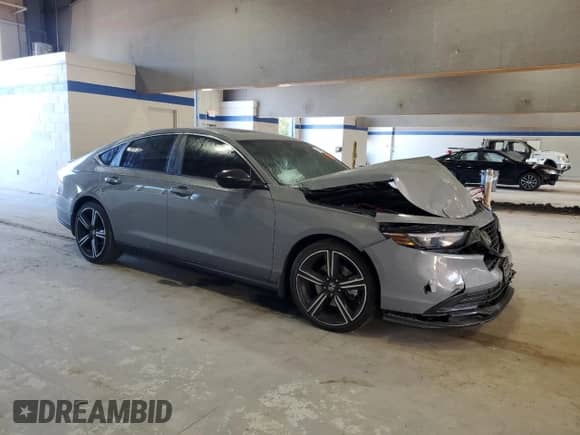 2024 Honda Accord Sport with VIN 1HGCY2F50RA006507, listed as a Copart auction lot 83979755 with 53,628 mi miles and Salvage title. Bid and sale history available at DreamBid. Image 4.