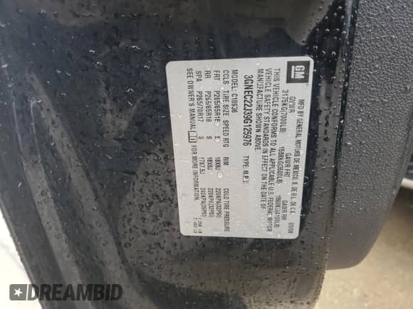 2009 Chevrolet Avalanche 1LT with VIN 3GNEC22J39G125976, listed as a Copart auction lot 42712415 with 134,204 mi miles and Clean title. Bid and sale history available at DreamBid. Image 12.