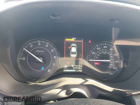 2020 Subaru Impreza Premium z VIN 4S3GTAD6XL3705482, wystawiony jako Copart lot #81672395 z przebiegiem 37 776 mil mil oraz Szkoda całkowita • Salvage title. Historia ofert i sprzedaży dostępna na DreamBid. Obrazek 9.