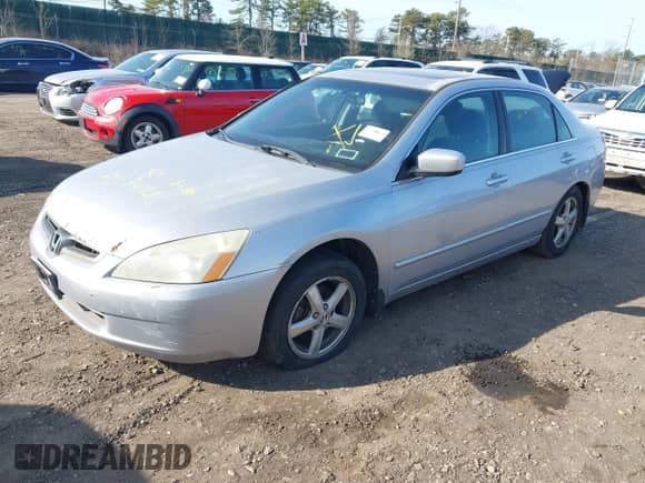 2003 Honda Accord EX z VIN 1HGCM55613A072160, wystawiony jako IAAI lot #41948285 z przebiegiem Nie podano mil oraz . Historia ofert i sprzedaży dostępna na DreamBid. Obrazek 2.