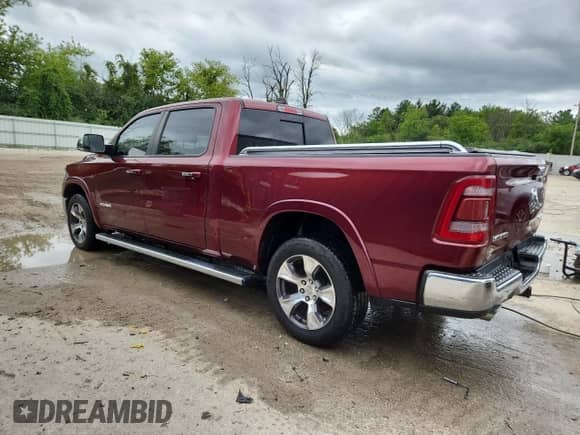 2019 Ram 1500 Laramie с VIN 1C6SRFRT7KN786195, выставлен на аукционе Copart как лот 69689275 с пробегом 54 101 миль миль и На запчасти • Non repairable. История ставок и продаж доступна на DreamBid. Изображение 2.