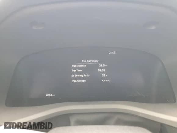 2025 Toyota Camry LE with VIN 4T1DAACK5SU558130, listed as a Copart auction lot 63042455 with 8,583 mi miles and Non repairable. Bid and sale history available at DreamBid. Image 9.