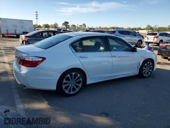 2014 Honda Accord Sport с VIN 1HGCR2F50EA110065, выставлен на аукционе Copart как лот 87077915 с пробегом 160 524 миль миль и Списание • Salvage title. История ставок и продаж доступна на DreamBid. Изображение 3.