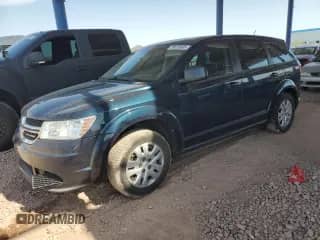 2015 Dodge Journey SE with VIN 3C4PDCAB2FT600003, listed as a Copart auction lot 68659695 with 168,396 mi miles and Salvage title. Bid and sale history available at DreamBid. Image 1.