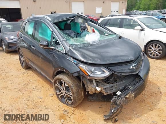 2020 Chevrolet Bolt EV Premier with VIN 1G1FZ6S08L4119923, listed as a IAAI auction lot 42016086 with Not provided miles and . Bid and sale history available at DreamBid. Image 1.