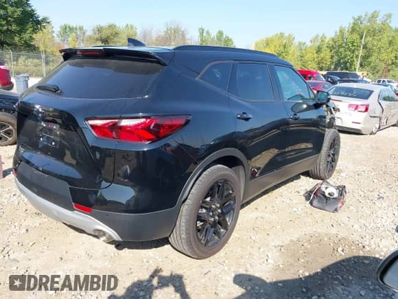 2022 Chevrolet Blazer LT с VIN 3GNKBJRS7NS155164, выставлен на аукционе IAAI как лот 43222878 с пробегом 38 206 миль миль и . История ставок и продаж доступна на DreamBid. Изображение 4.