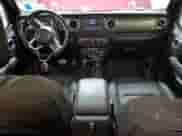 2021 Jeep Wrangler Unlimited Sahara with VIN 1C4HJXEGXMW758252, listed as a Copart auction lot 50489015 with 38,388 mi miles and Salvage title. Bid and sale history available at DreamBid. Image 8.